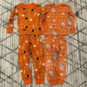 Two Hanna Anderson Halloween pajamas